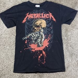 Metallica Band Mens Small T-Shirt